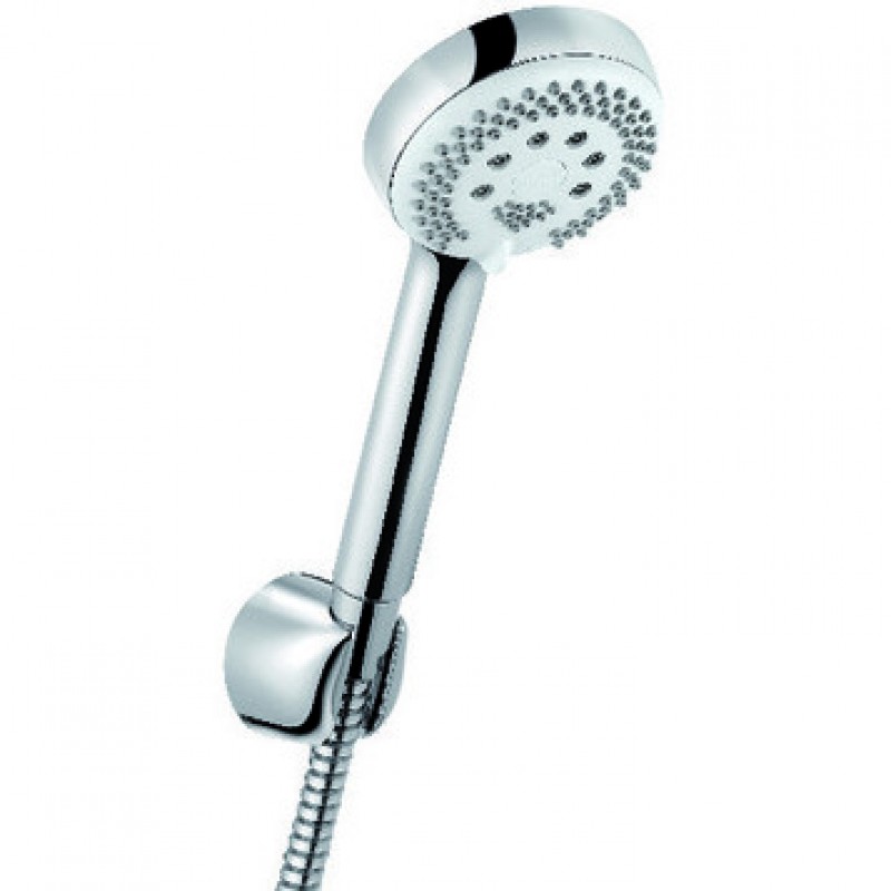 Душевая система встраиваемая со смесителем, с изливом Kludi Bozz 386310576 (9 в 1)