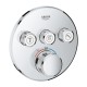 Душевая система встраиваемая с термостатом, с изливом Grohe Rainshower SmartControl 2912126458-2 (121699)