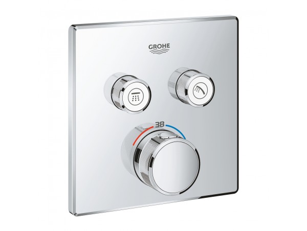 Душевая система встраиваемая с термостатом Grohe Rainshower SmartControl 2912426687-2 (34706000S)
