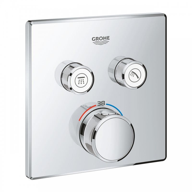 Душевая система встраиваемая с термостатом Grohe Rainshower SmartControl 2912426687-2 (34706000S) Душевая система встраиваемая с термостатом Grohe Rainshower SmartControl 2912426687-2 (34706000S)