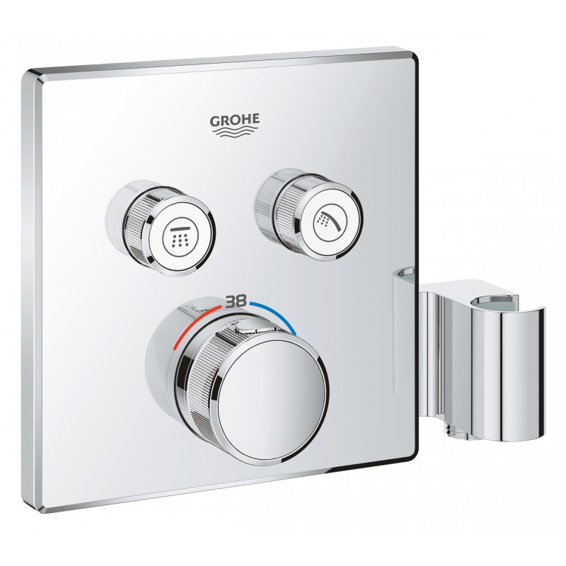 Душевая система встраиваемая с термостатом Grohe Rainshower SmartControl 34744001