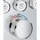 Душевая система встраиваемая с термостатом, с изливом Grohe Rainshower SmartControl 2912626687-2