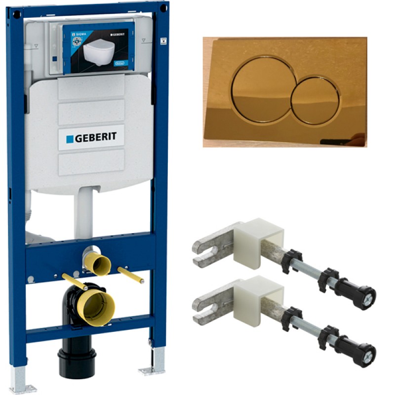 Инсталляция для унитаза подвесного Geberit Duofix Sigma 12 UP320 смывная клавиша Sigma 01 111.300.00.5-115.770.GL.5 золотая глянцевая смывная клавиша Инсталляция для унитаза подвесного Geberit Duofix Sigma 12 UP320 смывная клавиша Sigma 01 111.300.00.5-115.770.GL.5 золотая глянцевая смывная клавиша