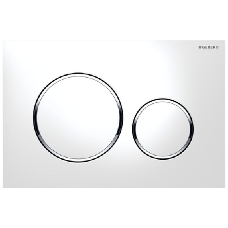 Инсталляция для унитаза подвесного Sigma 12 UP320 смывная клавиша Sigma 20, комплект Geberit Duofix 111.301.KJ.5
