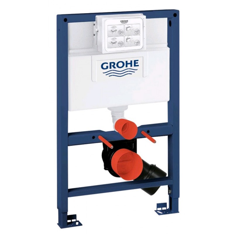 Инсталляция для унитаза подвесного низкая Grohe Rapid Sl 38526000 Инсталляция для унитаза подвесного низкая Grohe Rapid Sl 38526000