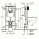 Инсталляция для унитаза подвесного Grohe Rapid Sl 38528001 Инсталляция для унитаза подвесного Grohe Rapid Sl 38528001