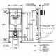 Инсталляция для унитаза подвесного Grohe Rapid Sl 38721GL1 золотая глянцевая смывная клавиша Инсталляция для унитаза подвесного Grohe Rapid Sl 38721GL1 золотая глянцевая смывная клавиша