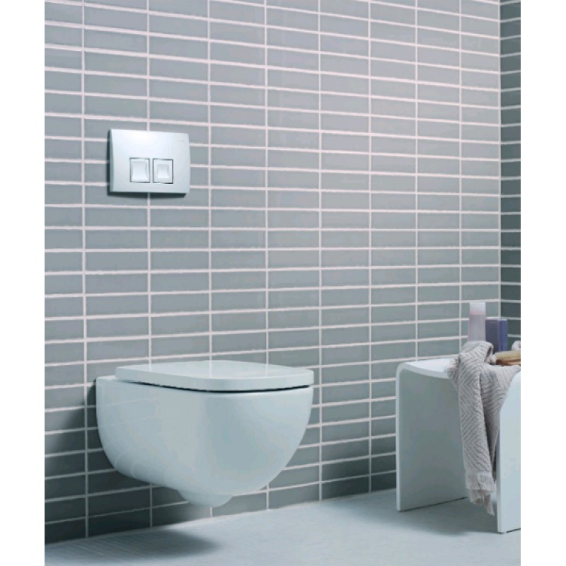 Инсталляция для унитаза подвесного Geberit Duofix Delta 50 458.135.11.1 белая смывная клавиша