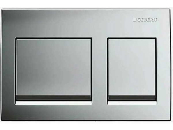 Смывная клавиша Geberit Alpha 35 115.045.21.5 хром глянцевый