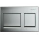 Смывная клавиша Geberit Alpha 35 115.045.21.5 хром глянцевый Смывная клавиша Geberit Alpha 35 115.045.21.5 хром глянцевый