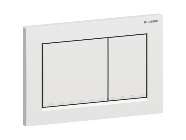 Смывная клавиша Geberit Omega 30 115.080.JQ.1 хром матовый (не оставляет отпечатков пальцев)