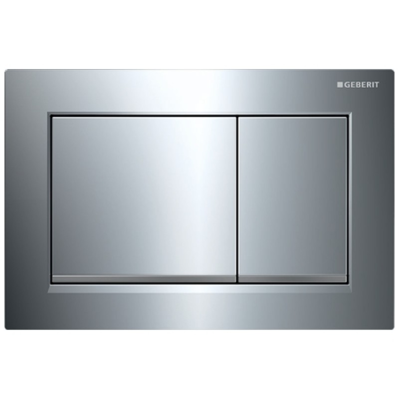 Смывная клавиша Geberit Omega 30 115.080.KH.1 хром глянцевый Смывная клавиша Geberit Omega 30 115.080.KH.1 хром глянцевый