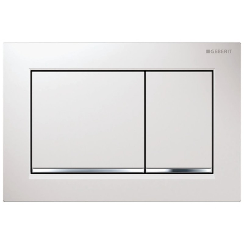 Смывная клавиша Geberit Omega 30 115.080.KJ.1 белая Смывная клавиша Geberit Omega 30 115.080.KJ.1 белая