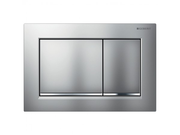 Смывная клавиша Geberit Omega 30 115.080.KN.1 хром матовый