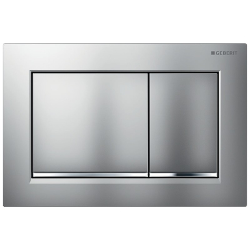 Смывная клавиша Geberit Omega 30 115.080.KN.1 хром матовый