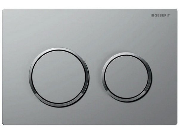 Смывная клавиша Geberit Omega 20 115.085.JQ.1 хром матовый (не оставляет отпечатков пальцев) Смывная клавиша Geberit Omega 20 115.085.JQ.1 хром матовый (не оставляет отпечатков пальцев)