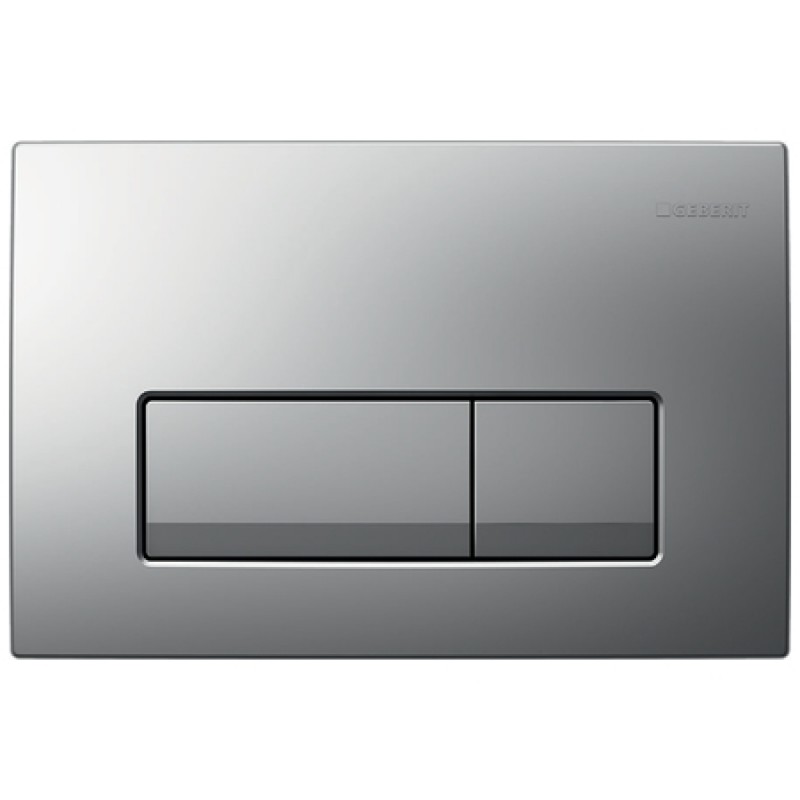 Смывная клавиша Geberit Delta 51 115.105.46.1 хром матовый Смывная клавиша Geberit Delta 51 115.105.46.1 хром матовый