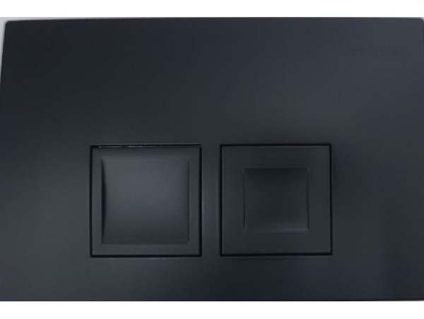 Смывная клавиша Geberit Delta 50 115.135.16.1 черная матовая (не оставляет отпечатков пальцев)