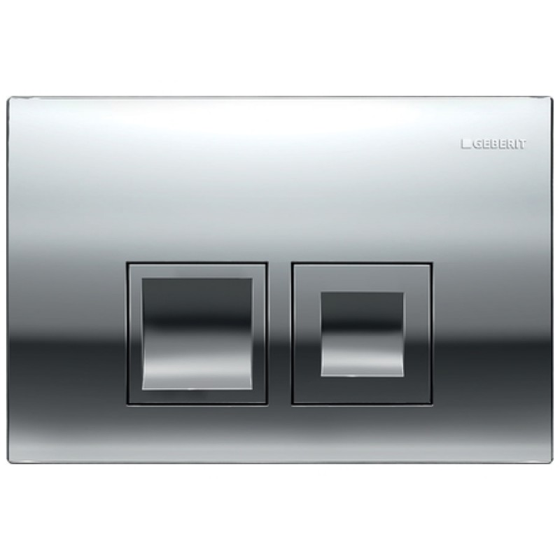 Смывная клавиша Geberit Delta 50 115.135.21.1 хром глянцевый Смывная клавиша Geberit Delta 50 115.135.21.1 хром глянцевый