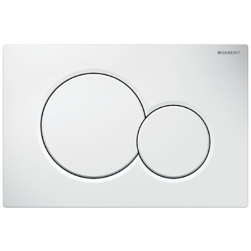 Смывная клавиша Geberit Sigma 01 115.770.11.5 белая
