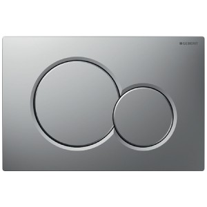 Смывная клавиша Geberit Sigma 01 115.770.46.5 хром матовый