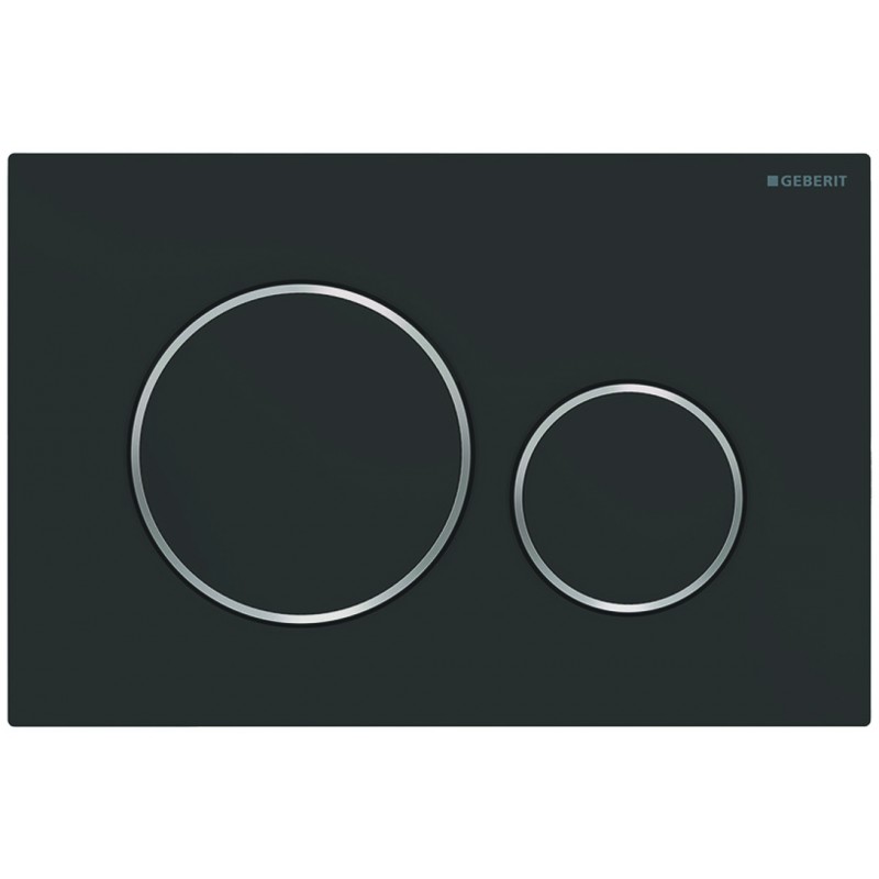 Смывная клавиша Geberit Sigma 20 115.882.14.1 черная матовая (не оставляет отпечатков пальцев) Смывная клавиша Geberit Sigma 20 115.882.14.1 черная матовая (не оставляет отпечатков пальцев)