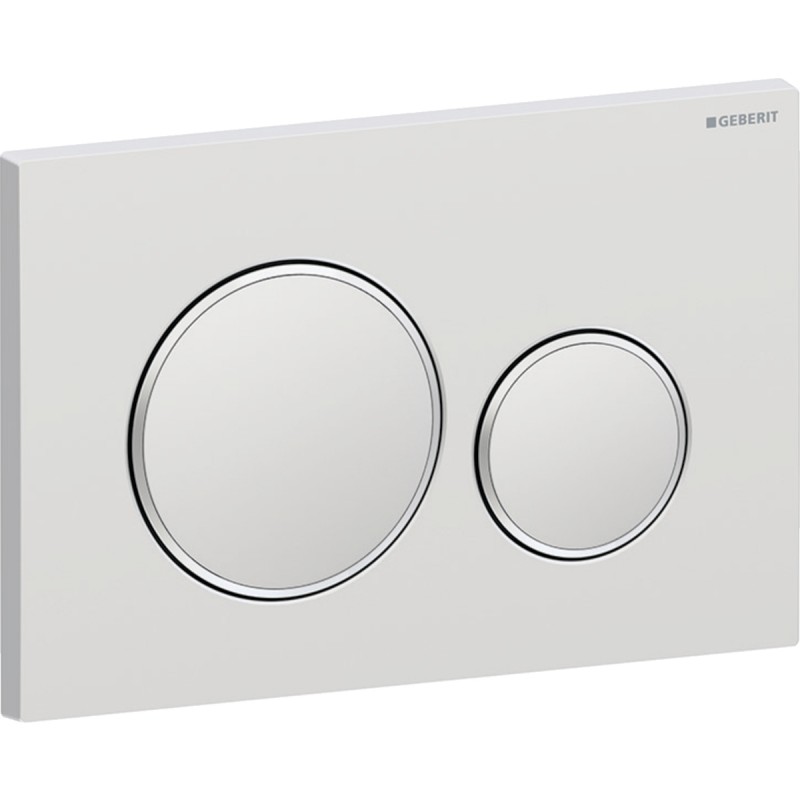 Смывная клавиша Geberit Sigma 20 115.882.JQ.1 хром матовый (не оставляет отпечатков пальцев)