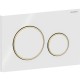 Смывная клавиша Geberit Sigma 20 115.882.KK.1 белая-золото Смывная клавиша Geberit Sigma 20 115.882.KK.1 белая-золото