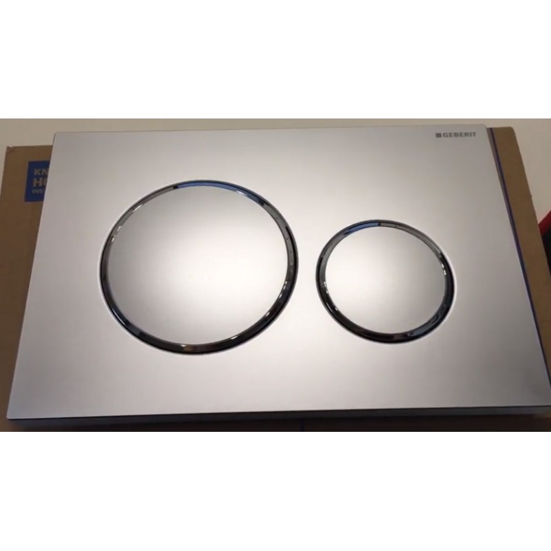 Смывная клавиша Geberit Sigma 20 115.882.KN.1 хром матовый Смывная клавиша Geberit Sigma 20 115.882.KN.1 хром матовый