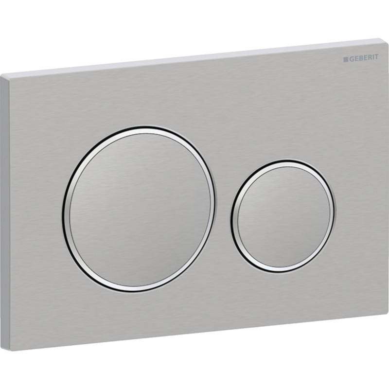 Смывная клавиша Geberit Sigma 20 115.882.SN.1 нержавеющая сталь Смывная клавиша Geberit Sigma 20 115.882.SN.1 нержавеющая сталь