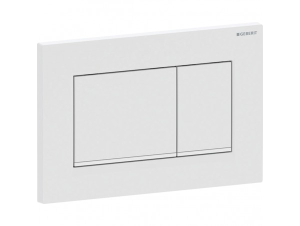 Смывная клавиша Geberit Sigma 30 115.883.01.1 белая (не оставляет отпечатков пальцев)