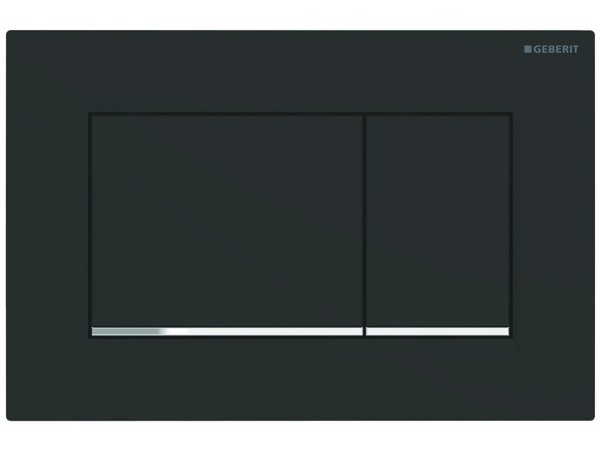 Смывная клавиша Geberit Sigma 30 115.883.14.1 черная матовая (не оставляет отпечатков пальцев) Смывная клавиша Geberit Sigma 30 115.883.14.1 черная матовая (не оставляет отпечатков пальцев)