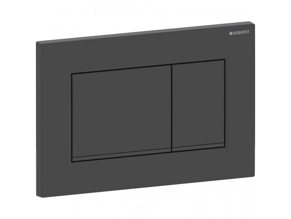 Смывная клавиша Geberit Sigma 30 115.883.16.1 черная матовая (не оставляет отпечатков пальцев)