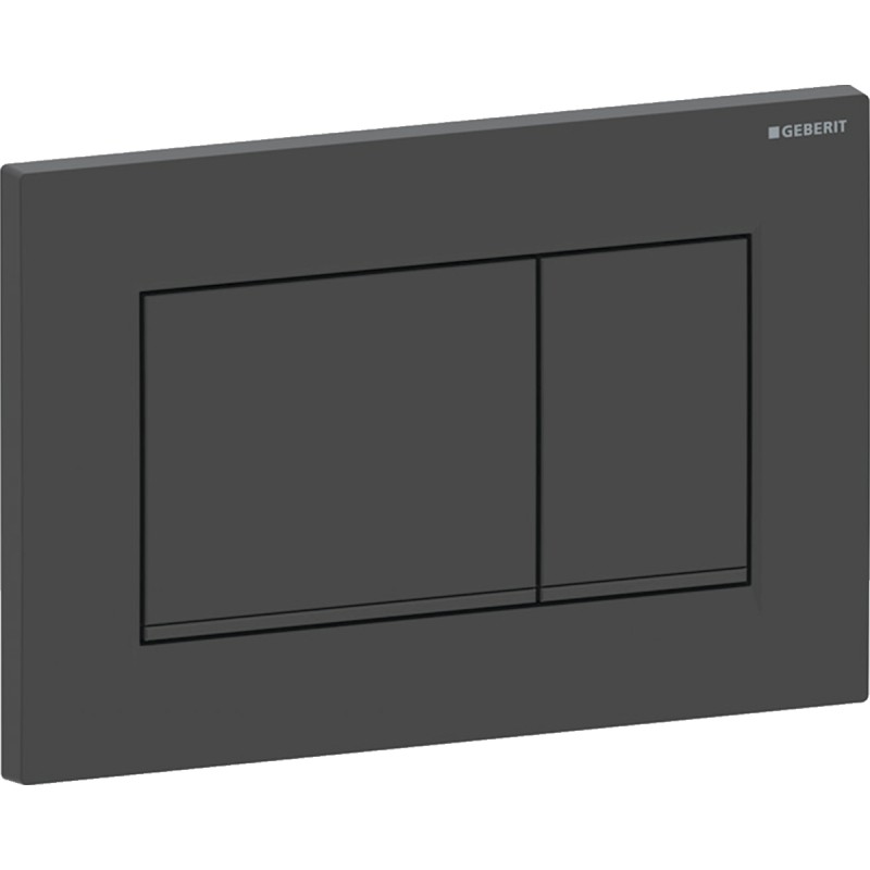 Смывная клавиша Geberit Sigma 30 115.883.16.1 черная матовая (не оставляет отпечатков пальцев) Смывная клавиша Geberit Sigma 30 115.883.16.1 черная матовая (не оставляет отпечатков пальцев)