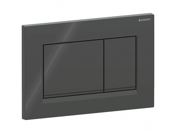 Смывная клавиша Geberit Sigma 30 115.883.DW.1 черная глянцевая