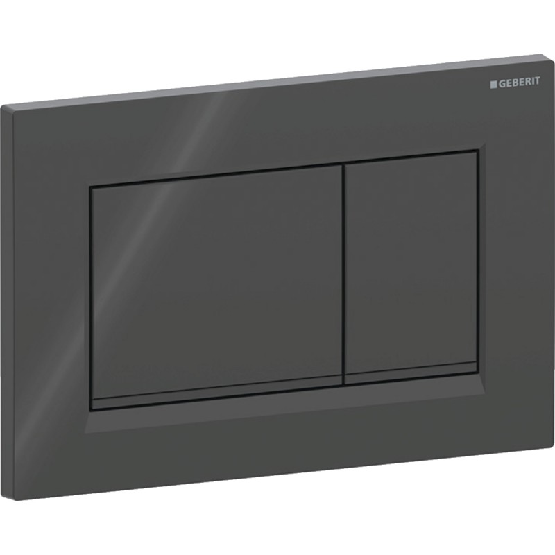 Смывная клавиша Geberit Sigma 30 115.883.DW.1 черная глянцевая