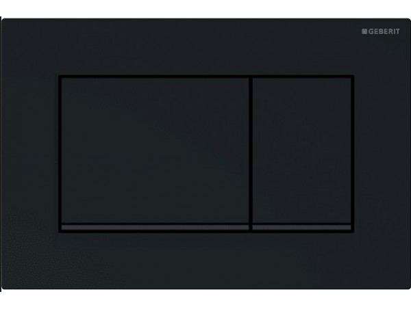 Смывная клавиша Geberit Sigma 30 115.883.DW.1 черная глянцевая Смывная клавиша Geberit Sigma 30 115.883.DW.1 черная глянцевая