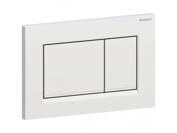 Смывная клавиша Geberit Sigma 30 115.883.JQ.1 хром матовый (не оставляет отпечатков пальцев)