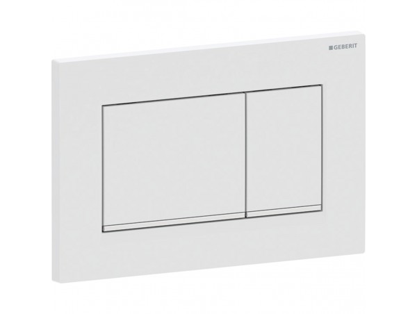 Смывная клавиша Geberit Sigma 30 115.883.JT.1 белая (не оставляет отпечатков пальцев)