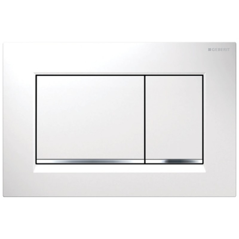 Смывная клавиша Geberit Sigma 30 115.883.KJ.1 белая Смывная клавиша Geberit Sigma 30 115.883.KJ.1 белая