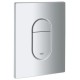 Смывная клавиша Grohe Arena Cosmopolitan 38844P00 хром матовый Смывная клавиша Grohe Arena Cosmopolitan 38844P00 хром матовый