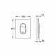 Смывная клавиша Grohe Arena Cosmopolitan 38844SH0 белая Смывная клавиша Grohe Arena Cosmopolitan 38844SH0 белая