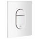 Смывная клавиша Grohe Arena Cosmopolitan 38844SH0 белая Смывная клавиша Grohe Arena Cosmopolitan 38844SH0 белая