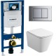 Инсталляция Geberit Duofix Sigma 12 UP320 111.300.00.5 с кнопкой Sigma 31 в комплекте с унитазом безободковым Инсталляция Geberit Duofix Sigma 12 UP320 111.300.00.5 с кнопкой Sigma 31 в комплекте с унитазом безободковым