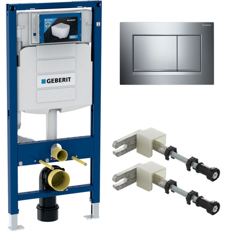 500.300.21.S30 Инсталляция Geberit Duofix Sigma 12 UP320 111.300.00.5 с кнопкой Sigma 30 в комплекте с унитазом безободковым Geberit Smyle Square 500.683.01.1 500.300.21.S30 Инсталляция Geberit Duofix Sigma 12 UP320 111.300.00.5 с кнопкой Sigma 30 в комплекте с унитазом безободковым Geberit Smyle Square 500.683.01.1