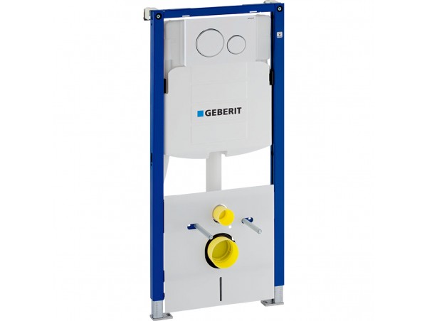500.301.KJ.A Инсталляция Geberit Duofix Sigma 12 UP320 111.301.KJ.5 в комплекте с унитазом безободковым Geberit Acanto 500.600.01.2