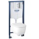 Инсталляция Grohe 38772001 в комплекте с унитазом безободковым Geberit iCon 500.784.01.1 Инсталляция Grohe 38772001 в комплекте с унитазом безободковым Geberit iCon 500.784.01.1