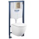39102EN1 Инсталляция Grohe 38772EN0 в комплекте с унитазом безободковым (кнопка никель матовый) 39102EN1 Инсталляция Grohe 38772EN0 в комплекте с унитазом безободковым (кнопка никель матовый)