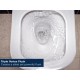 Инсталляция Grohe 38772GL1 в комплекте с унитазом безободковым Euro Ceramic 39328000 39554000 (38328GL3)
