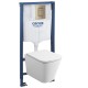 39302EN1 Инсталляция Grohe 38772EN0 в комплекте с унитазом безободковым (кнопка никель матовый) 39302EN1 Инсталляция Grohe 38772EN0 в комплекте с унитазом безободковым (кнопка никель матовый)
